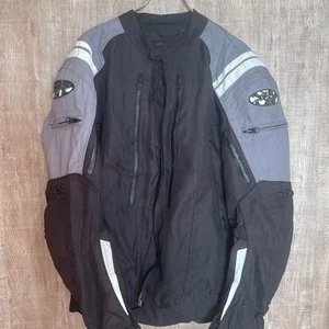 JOEROCKET Riding Jacket Racing Jacket Black x Gray [VG] ship From JAPAN◎ - Picture 1 of 15