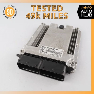 13-18 Bentley Continental GTC GT 4.0L V8 Engine Control Module ECU OEM 49k - Immagine 1 di 4