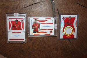 LOTE DE 3 CARTAS ANSU FATI COPA MUNDIAL TESOROS NACIONALES PANINI 2022 - Imagen 1 de 2