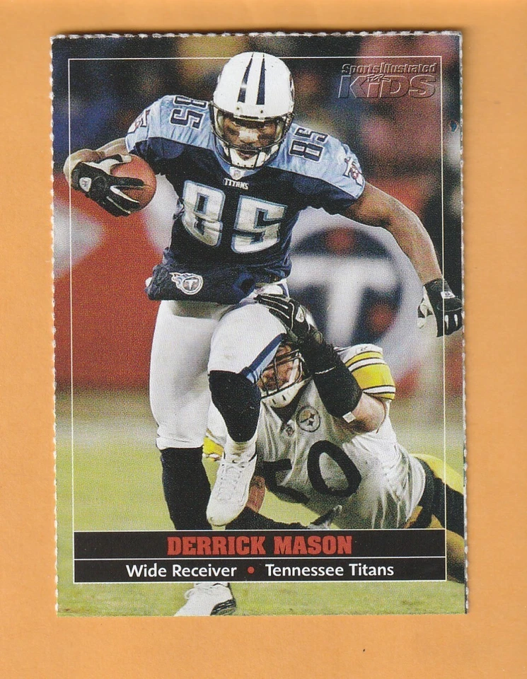 Derrick Mason Tennessee Titans 2004 Sports Illustrated for Kids #421 3K - Image 1 of 2