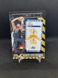 2021-22 Panini NBA Hoops Rudy Gobert Frequent Flyers #3 Utah Jazz - Picture 1 of 2