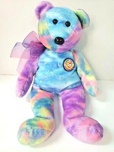 Ty Beanie Original Buddy 2004 Clubby VI pastellfarbener Bär 14 Zoll groß - Bild 1 von 6