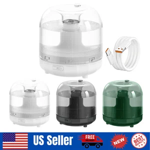 Air Humidifier 500ml Aroma Humidifier Essential Oil Diffuser USB Rechargeable - Picture 1 of 50