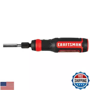 CRAFTSMAN 4V Electric Screwdriver Set, 300 RPM, Micro-USB Charging Port, 3-St - Picture 1 of 5