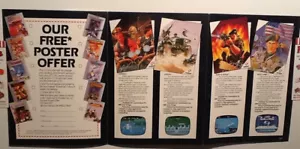 C64 Konami 8 bits Software Folleto Catálogo 1987 Contra Jackal Boot Camp - Imagen 1 de 2