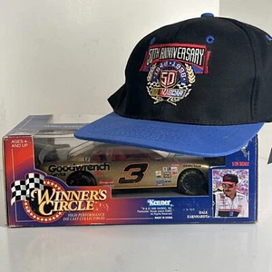 1998 Winners Circle Dale Earnhardt Bass Pro Shop Die Cast Car W/ Matching Hat - Picture 1 of 23