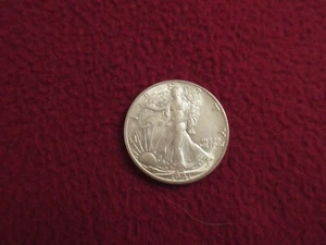 Walking Liberty Silver Half Dollar 1941 d . Choice BU. - Picture 1 of 5