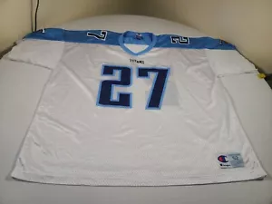 Vintage Eddie George Tennessee Titans Jersey Mens XXL Champion #27 NFL Football - Picture 1 of 21