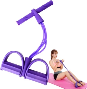 Feezi - Corda Elastica Con Pedale Addominale per Esercizi Di Palestra a Casa, Yo - Foto 1 di 12