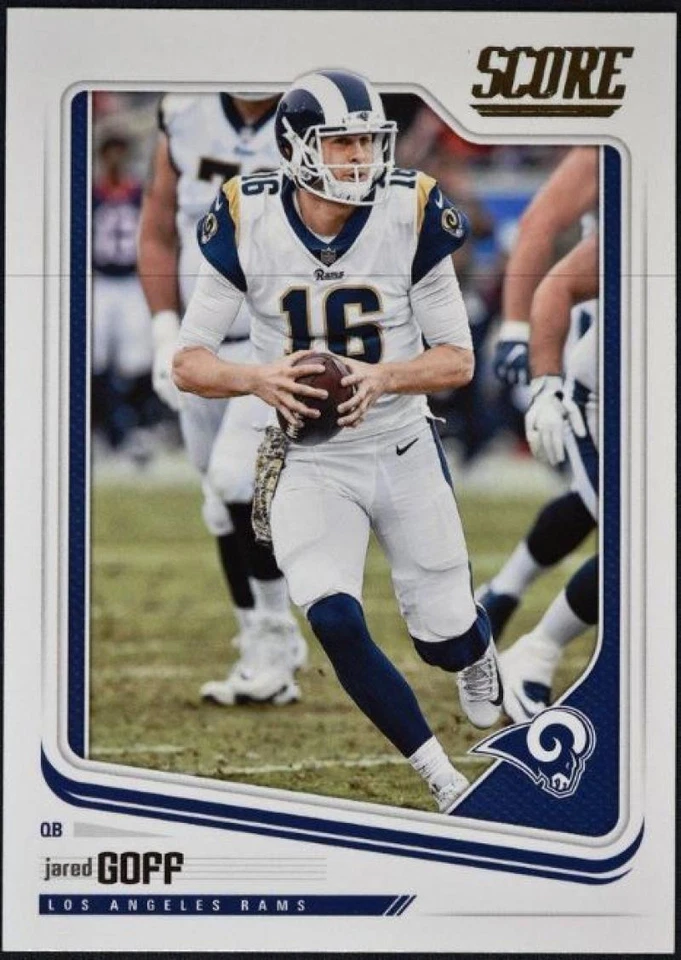 2018 Score Football Base Singles #166-330 (Pick Your Cards) - Image 1 of 1