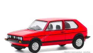 1/64 Greenlight Volkswagen Golf GTI 1982 Rouge Neuf Livraison Domicile - Foto 1 di 3