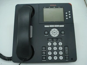 Telefono aziendale VoIP Avaya 9630 con supporto e portatile - Foto 1 di 2