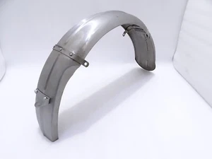 VINTAGE ARIEL RIGID WD 350CC 500CC REAR MUDGUARD RAW STEEL (CODE-142) - Picture 1 of 7