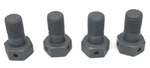 1928-1948 Ford Flathead & Model A B Flywheel to Crankshaft Bolts B-6376 SET OF 4 - Picture 1 of 2