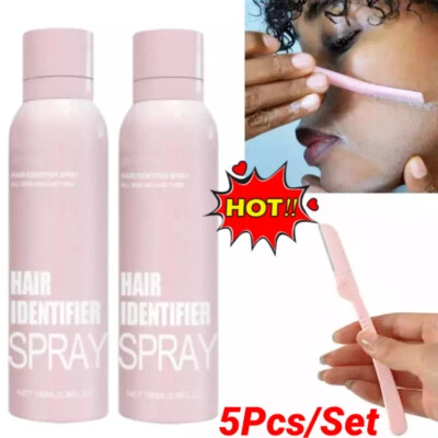 Hair Identifier Spray  Dermaplaner Set,Hair Identifier Spray for Face  Shaving - Bild 1 von 4