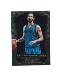 2013-14 Panini Select - #37 Jose Calderon DALLAS MAVERICKS - Picture 1 of 1