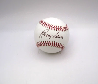 LARRY BOWA AUTÓGRAFO EDICIÓN MLB BÉISBOL YANKEES/FILLIES CERTIFICADO DE AUTENTICIDAD ¡ENVÍO GRATUITO! Foto 1 de 4