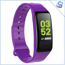 CHIGU C1 Plus Smartwatch Fitness Bracelet 0.96 inch Heart Rate Monitor Pedometer