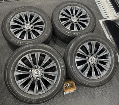 Lexus GX 460 2023 Luxury Sport 19" llantas OEM neumáticos llantas GX460 tacos Toyota TPMS Foto 1 de 4