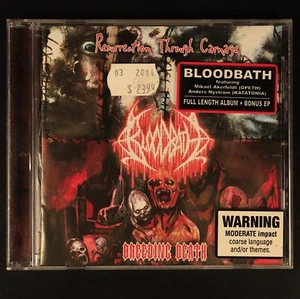 Bloodbath Resurrection Through Carnage CD 2002 Death Metal Opeth Katatonia - Picture 1 of 4