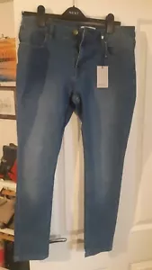 Oasis Skinny Jeans Womens Casual 14 Blue - Picture 1 of 4