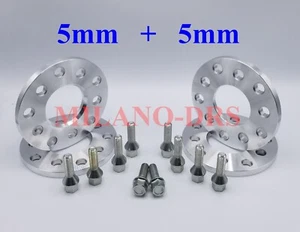 KIT 4 DISTANZIALI 05+05mm MINI I SERIE (R50-R52-R53) + BULLONI - Imagen 1 de 1