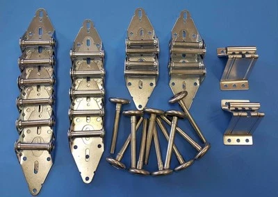 Kit de afinación de puerta de garaje 16"X7" o 18"X7" con rodillos de acero Foto 1 de 3