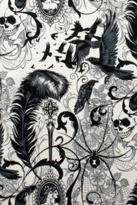 Alexander Henry "AFTER DARK in Natural! by the Yard-NEW! - Picture 1 of 1