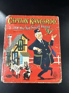captain kangaroo And The Too Small House 1958 VTG Children’s Book - Picture 1 of 3