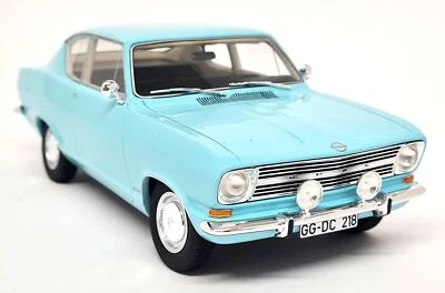 Cult 1/18 - Opel Kadett B Coupe Blue 1966 (Door Handle) Resin Scale Model Car - Image 1 of 4