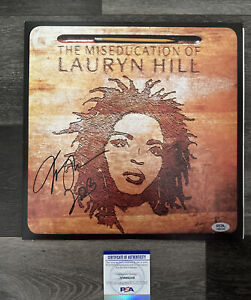 Lauryn Hill Signed Vinyl The Miseducation Of Lauryn Hill Psa/DNA Album Lp Record