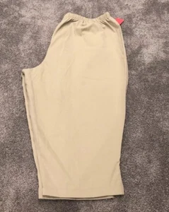 NEW Dreams Plus Size 6X Beige Capri Pants. DP 513 - Picture 1 of 3