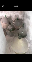 damigiane vetro vintage lavate - Foto 1 di 1