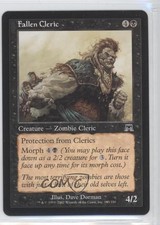 2002 Magic: The Gathering - Onslaught Fallen Cleric #145 0a0