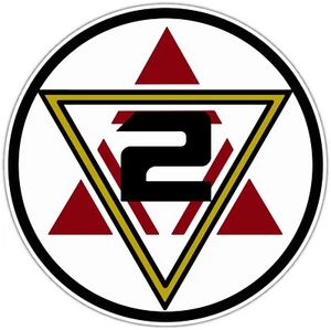 Insignia Galactica Landram Car Bumper Window Sticker Decal 4.6"X4.6" - Picture 1 of 1