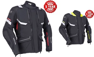 Chaqueta RICHA Armada Pro Gore-Tex Motocicleta Touring Coolmax con Cinturón Renal - Imagen 1 de 14
