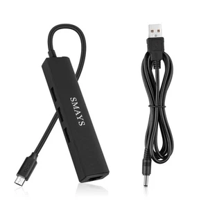 OTG USB Ethernet Adapter Replacement for Roku Express 4K+ 2021 and Fire TV St... - Picture 1 of 7