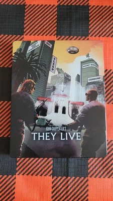 They Live (Blu-ray Disc, 2017, SteelBook Limited Edition) SCREAM / SHOUT FACTORY - Image 1 of 3