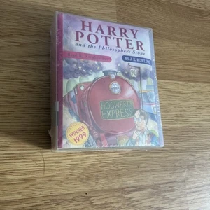 HARRY POTTER AND THE PHILOSOPHER'S STONE CASSETTE AUDIOBOOK NEW | J.K. ROWLING - Picture 1 of 5