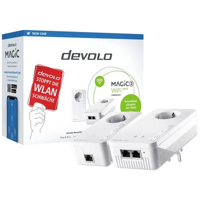 Devolo Magic 2 WiFi next Starter Kit Powerline WLAN Starter Kit 8614 DE, AT P... - Bild 1 von 4