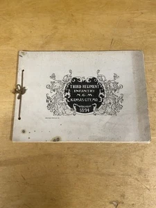 MISSOURI NATIONAL GUARD N.G.M. 1894 3rd Regiment Infantry Kansas City Roster - Picture 1 of 18