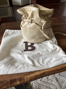 Authentic BALLY Quilting Leather Shoulder Bag Purse - Picture 1 of 12