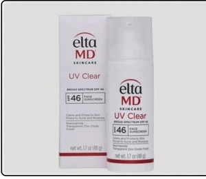 Elta MD UV Clear Broad Spectrum SPF 46 1.7oz/48g NEW IN BOX   Exp - 03 /2027 - Picture 1 of 3