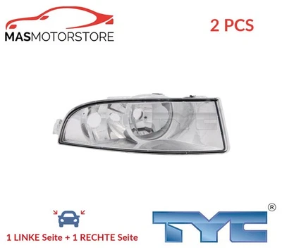 NEBELSCHEINWERFER PAAR SET TYC 19-0830-01-2 2PCS I FÜR SKODA OCTAVIA II - Image 1 of 4