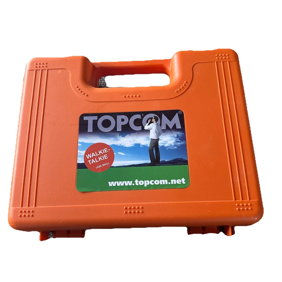 Twintalker 9100 Topcom Walkie Talkie Funkgerät im Originalkoffer - Bild 1 von 3