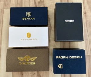 Seiko 5 SRPD53K1 Pepsi + 5x watch lot + Pagani Design + Nice Fundraising Sale W9 - Bild 1 von 24