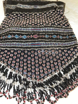 Antiguo bolso de noche con micro cuentas de 1900 ¡Impresionante! Eduardian Ver Fotos Leer Foto 1 de 4