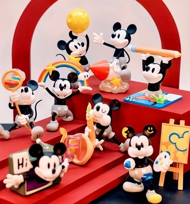 52TOYS Disney Mickey Color Caza Serie Confirmada Caja Ciega Figura Regalo Juguete Foto 1 de 4