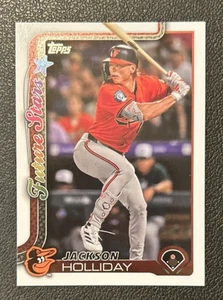 Jackson Holliday Future Stars 2025 Topps Series 1 Card #220 Baltimore Orioles - Picture 1 of 2