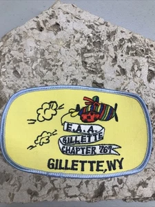 E. A.A. Gillette Chapter 767 Aircraft Air Show Sew-on Patch. OBO - Picture 1 of 2